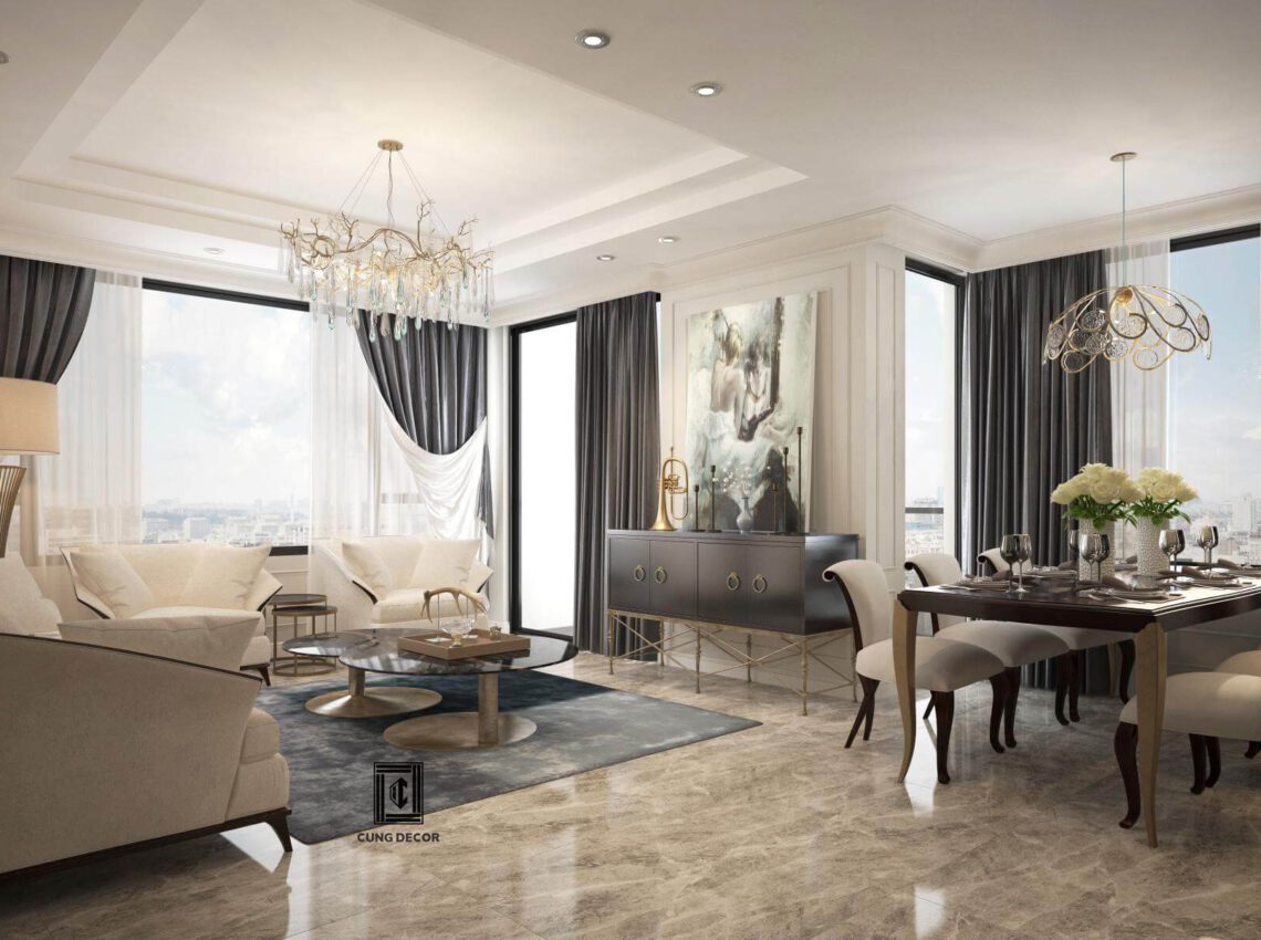 5 XU HƯỚNG THIẾT KẾ NỘI THẤT CHUNG CƯ 2019 NỔI BẬT