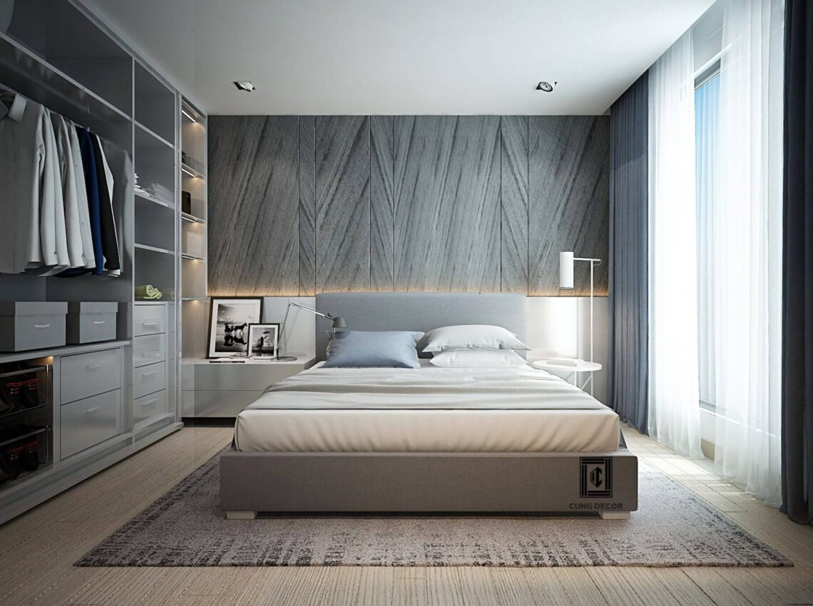 Đặt hướng giường ngủ tính đầu hay chân hay phong thủy?