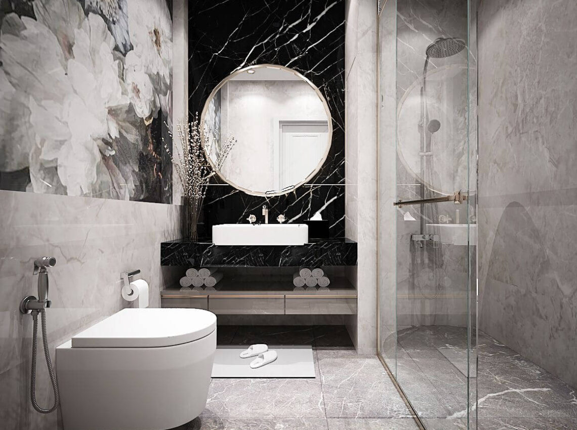 Thiết kế nội thất nhà vệ sinh thế nào cho hợp phong thủy