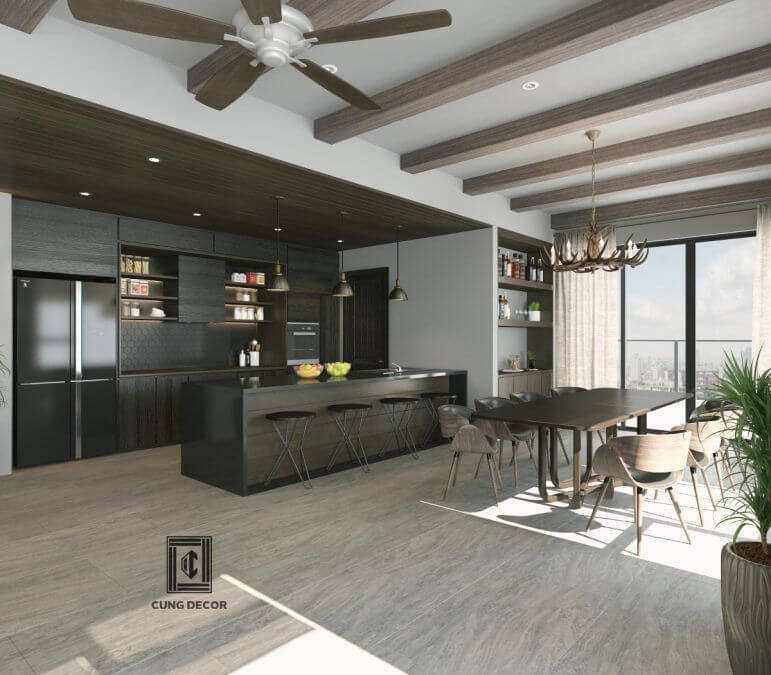 Những điều nên ” tránh ” khi thiết kế nội thất phòng ăn