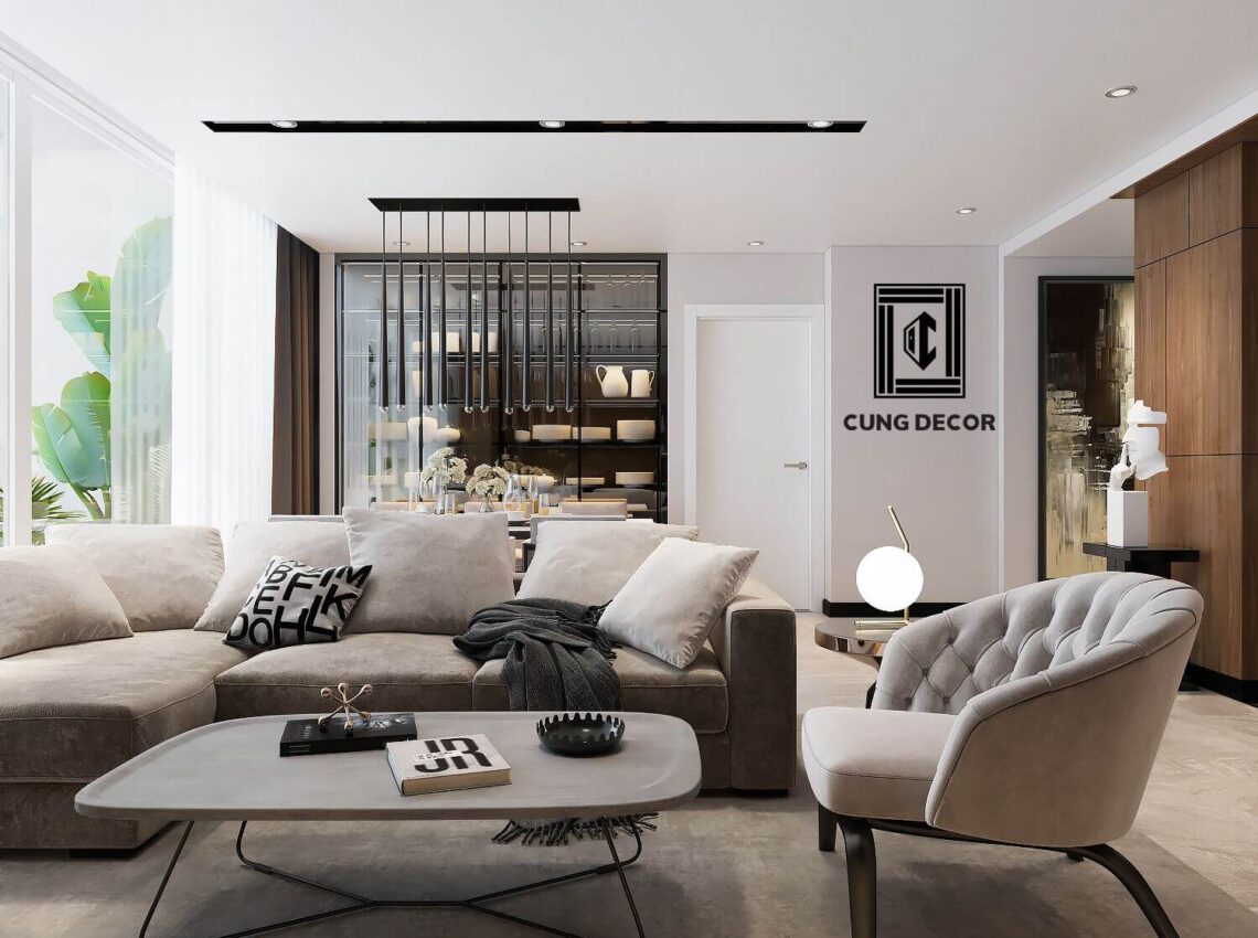 Thiết kế nội thất theo phong cách Châu Âu hiện đại