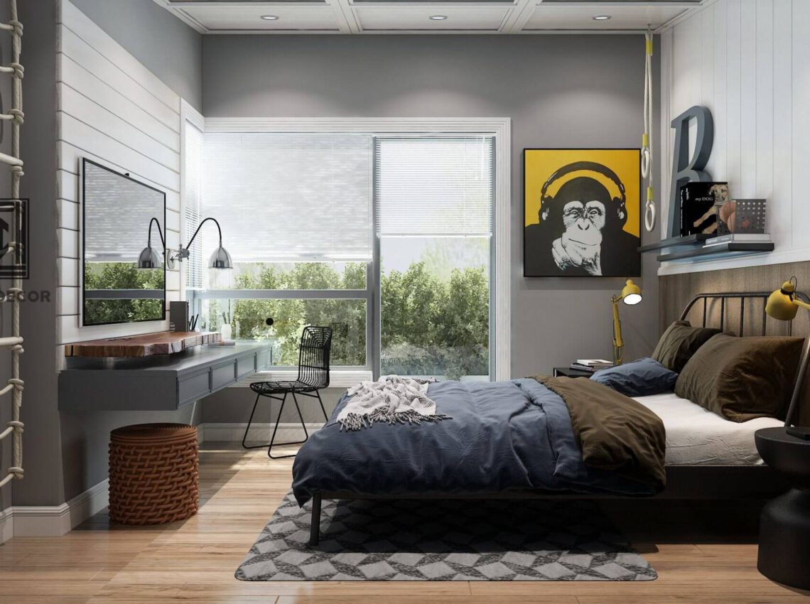 Thiết kế nội thất phòng ngủ cho trẻ em và những điều cần biết