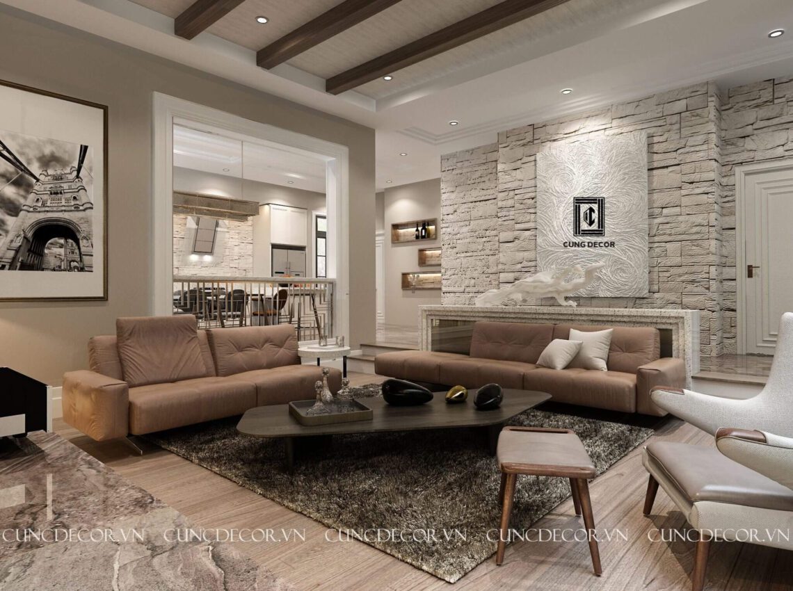 Tổng hợp xu hướng mẫu thiết kế nội thất biệt thự, nhà phố