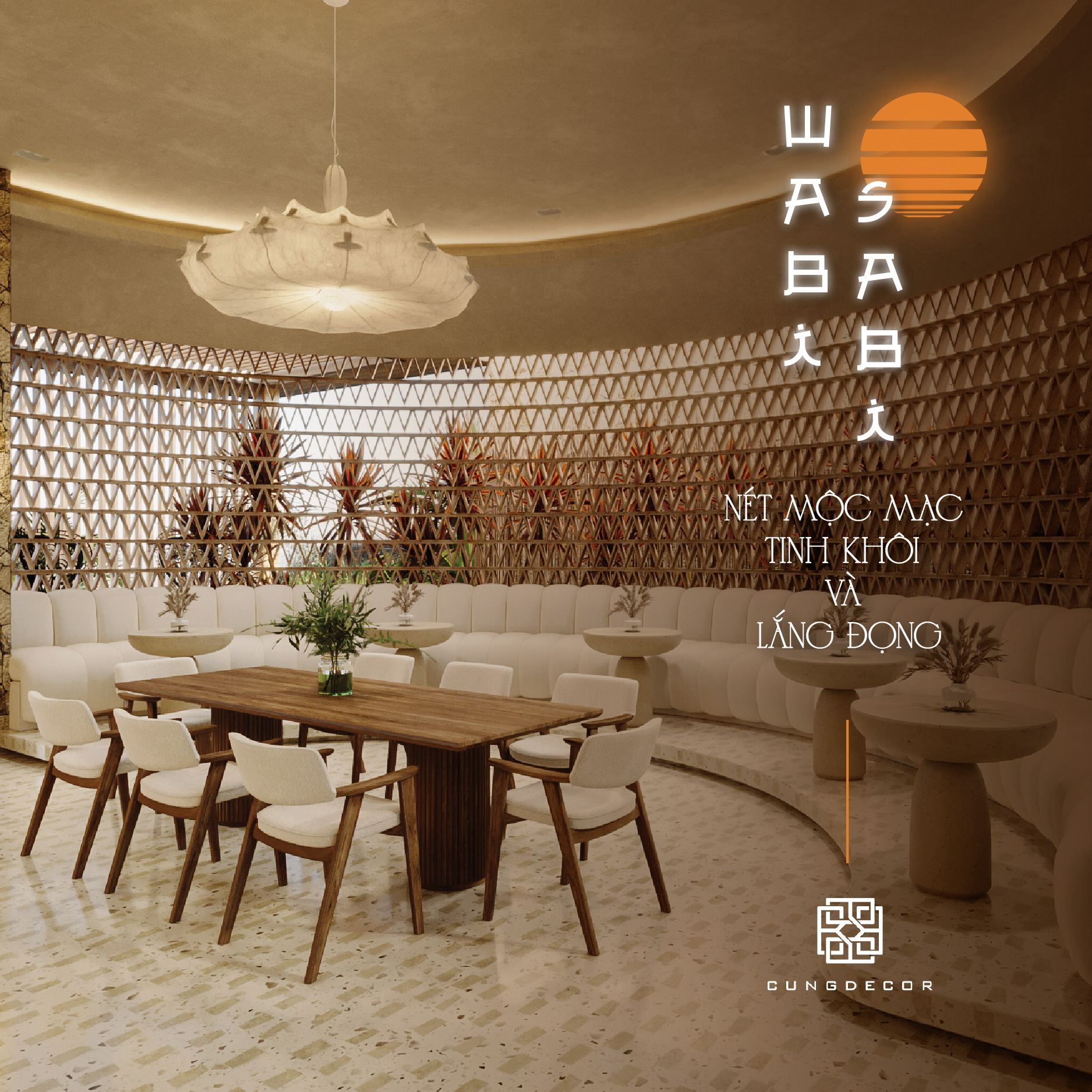 WABI-SABI STYLE | NÉT MỘC MẠC TINH KHÔI VÀ LẮNG ĐỌNG