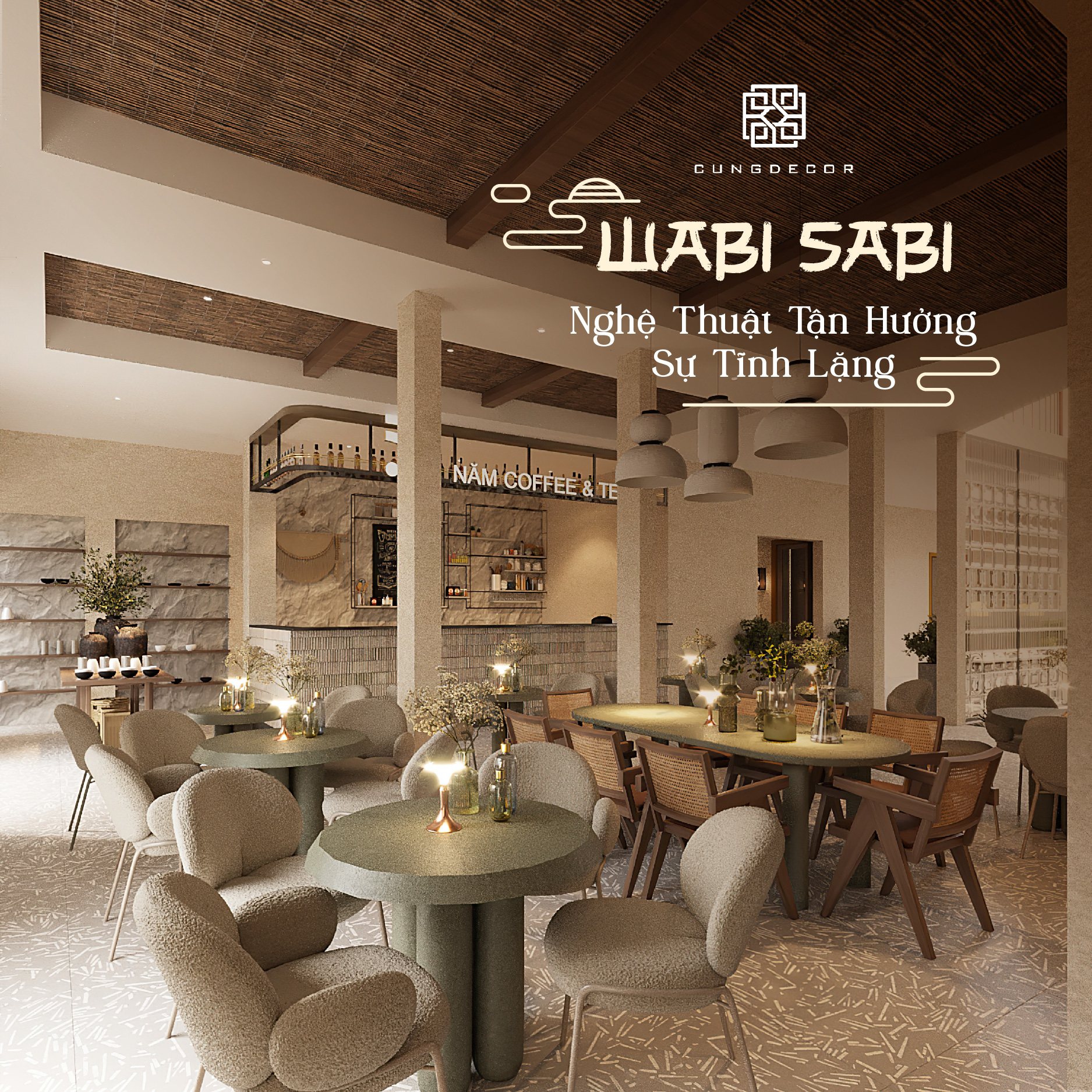 WABI-SABI STYLE | NGHỆ THUẬT TẬN HƯỞNG SỰ TĨNH LẶNG