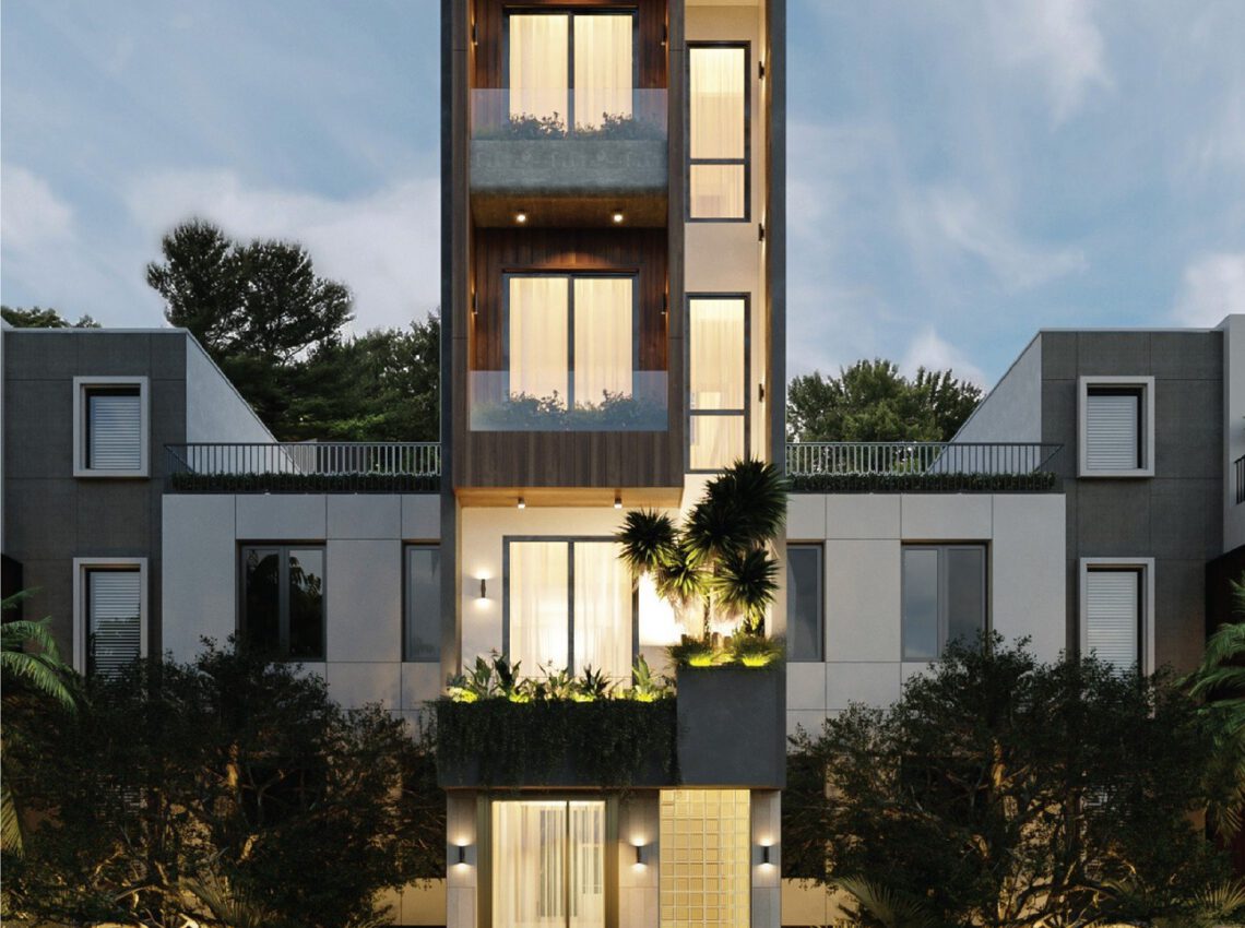 GO VAP TOWNHOUSE | SẮC MÀU ẤM CÚNG QUA TỪNG Ô KÍNH