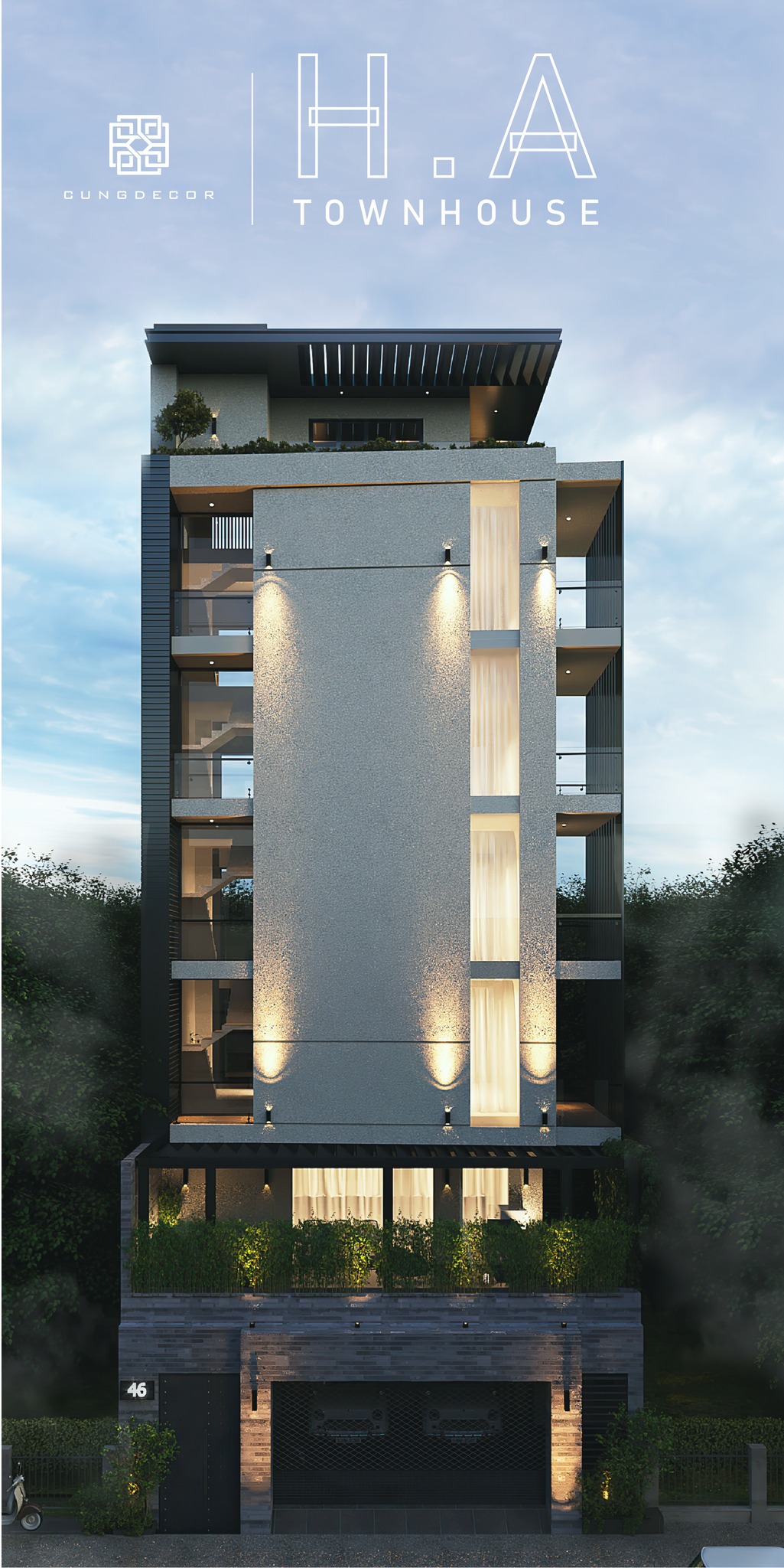 H.A TOWNHOUSE | Modern Architecture